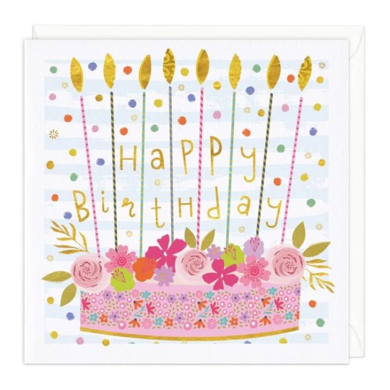 Whistlefish Card - Birthday Candles (DELIVERY TO EU ONLY)