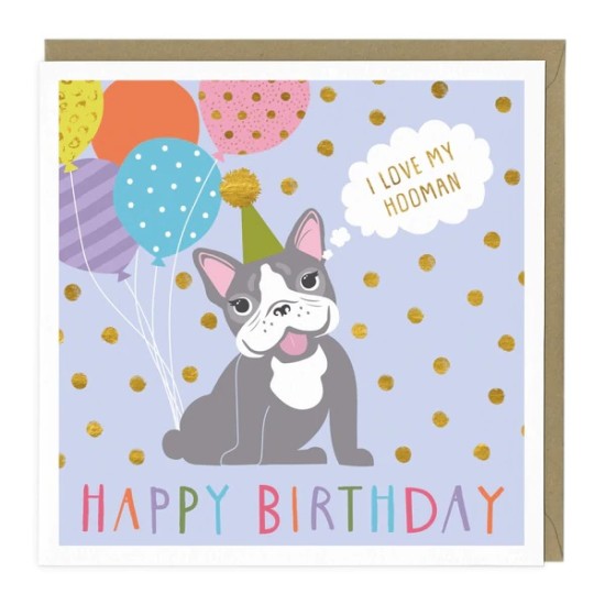 Whistlefish Card - Birthday From The Dog (DELIVERY TO EU ONLY)
