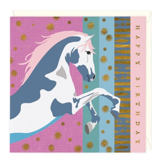 Whistlefish Card - Birthday Horse(DELIVERY TO EU ONLY)