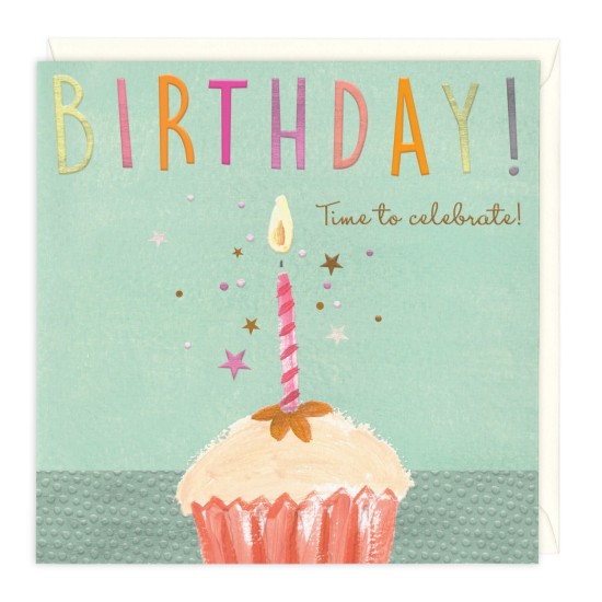 Whistlefish Card - Birthday Time To Celebrate (DELIVERY TO EU ONLY)