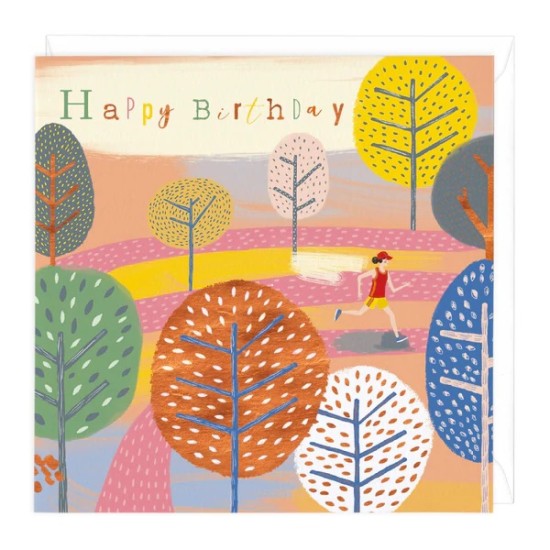 Whistlefish Card - Birthday Trees (DELIVERY TO EU ONLY)