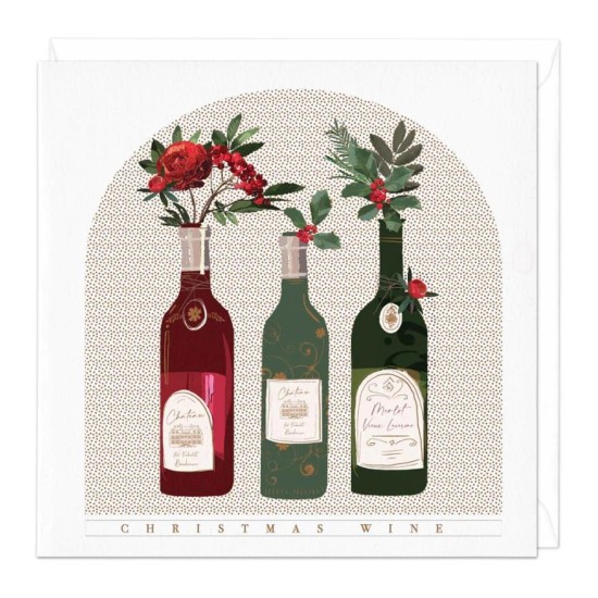 Whistlefish Card - Christmas Wine Card (DELIVERY TO EU ONLY)