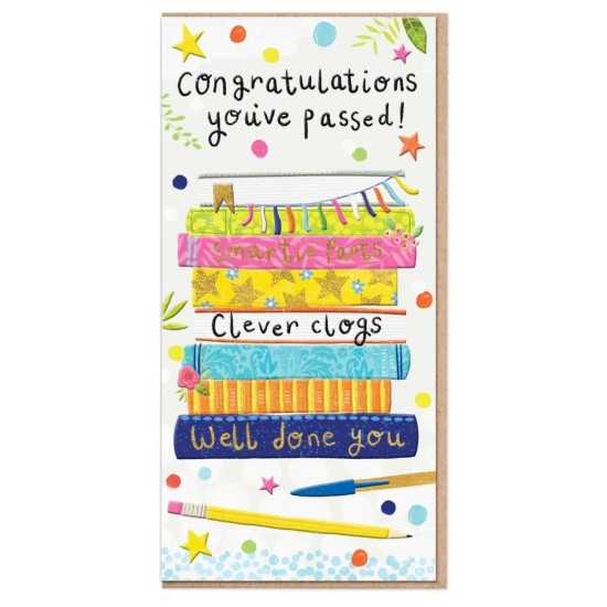 Whistlefish Card - Congratulations You´ve passed Card (DELIVERY TO EU ONLY)