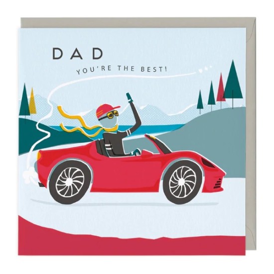 Whistlefish Card - Dad You're The Best (DELIVERY TO EU ONLY)