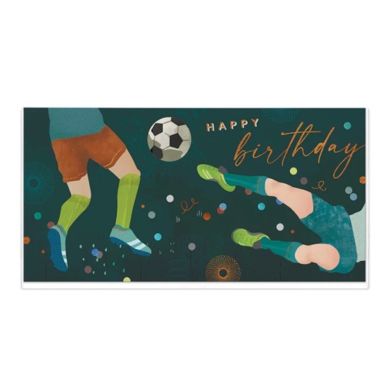 Whistlefish Card - Football Birthday Card (DELIVERY TO EU ONLY)