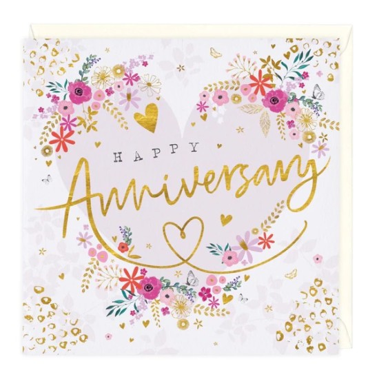 Whistlefish Card - Happy Anniversary (DELIVERY TO EU ONLY)