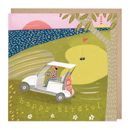 Whistlefish Card - Happy Birdie Birthday Card (DELIVERY TO EU ONLY)