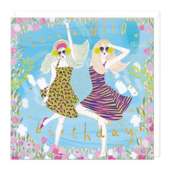 Whistlefish Card - Have a Wild Birthday Card (DELIVERY TO EU ONLY)