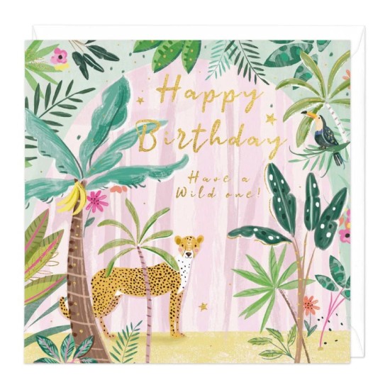 Whistlefish Card - Have a Wild One Birthday Card (DELIVERY TO EU ONLY)