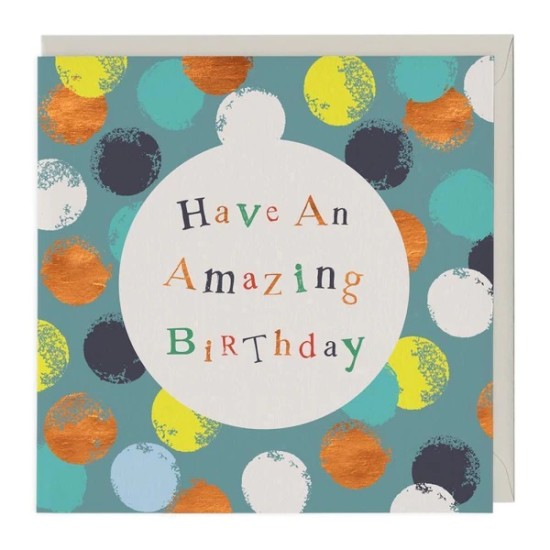 Whistlefish Card : Have An Amazing Birthday