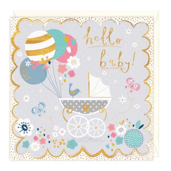 Whistlefish Card - Hello Baby