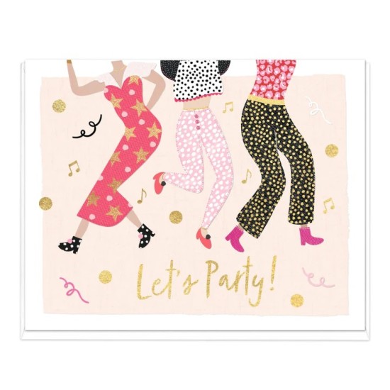 Whistlefish Card - Let's Party Celebration Card (DELIVERY TO EU ONLY)