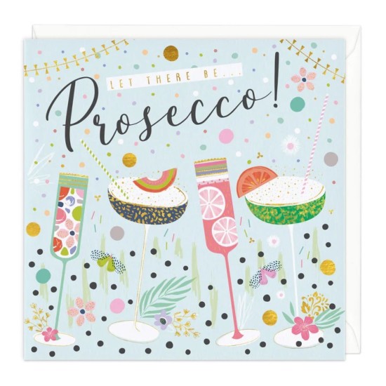 Whistlefish Card - Let There Be Prosecco Celebration Card (DELIVERY TO EU ONLY)