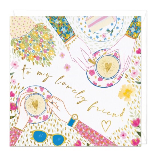 Whistlefish Card - Lovely Friend Birthday Card (DELIVERY TO EU ONLY)