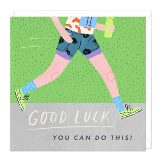 Whistlefish Card - Running Good Luck Card