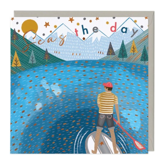 Whistlefish Card - Seas The Day Just To Say (DELIVERY TO EU ONLY)