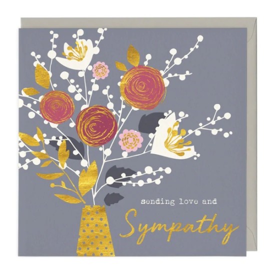 Whistlefish Card - Sending Love And Sympathy