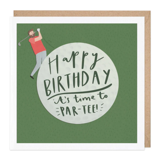 Whistlefish Card - Swinging Into Another Year Birthday Card