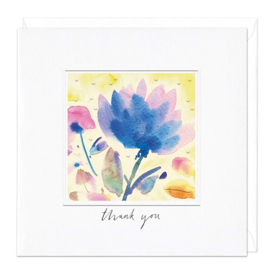 Whistlefish Card - Thank you Watercolour (DELIVERY TO EU ONLY)
