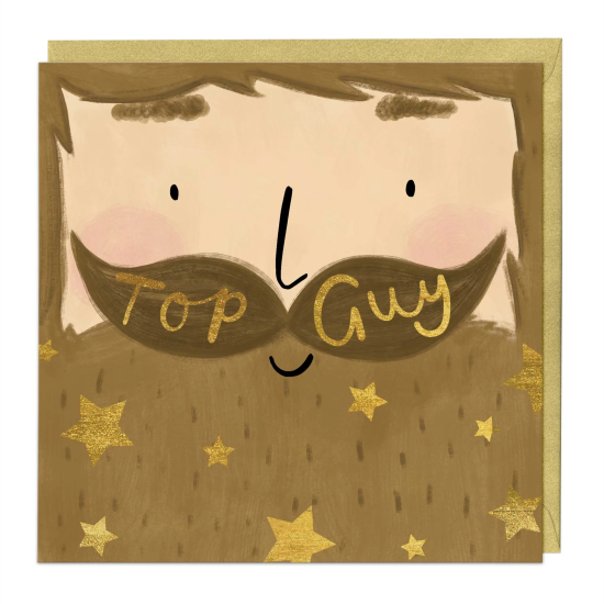 Whistlefish Card - Top Guy Greeting Card