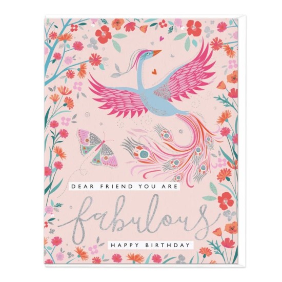 Whistlefish Card - You Are Fabulous Friend Birthday Card (DELIVERY TO EU ONLY)