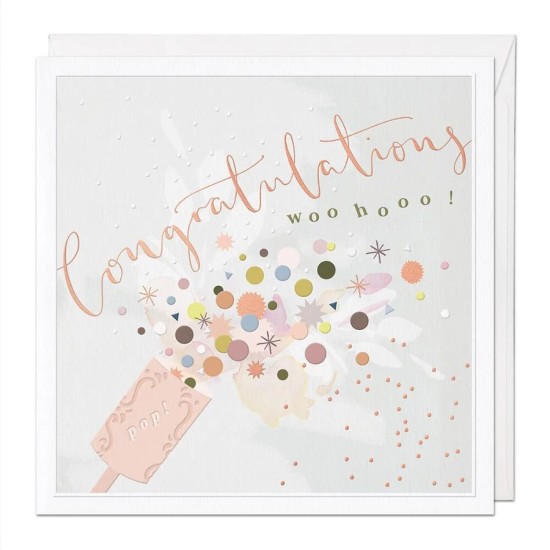 Whistlefish Card Large - Congratulations Luxury Greeting Card (DELIVERY TO EU ONLY)