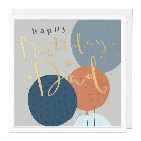 Whistlefish Card Large - Dad Luxury Birthday Card (DELIVERY TO EU ONLY)