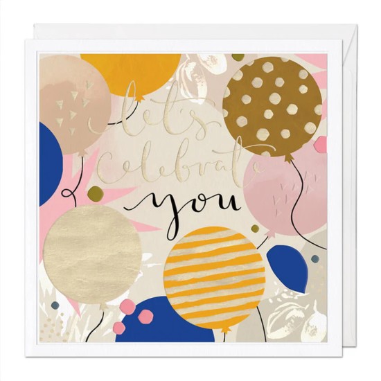 Whistlefish Card Large - Let's Celebrate You Luxury Card