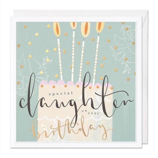 Whistlefish Card Large - Special Daughter Luxury Birthday Card (DELIVERY TO EU ONLY)