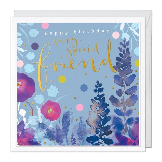 Whistlefish Card Large - Special Friend Luxury Birthday Card (DELIVERY TO EU ONLY)
