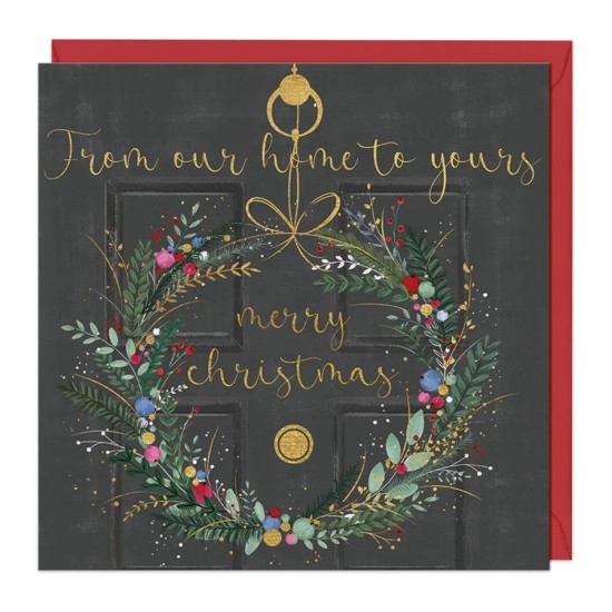 Whistlefish Christmas Card - From Our Home To Yours (DELIVERY TO EU ONLY)