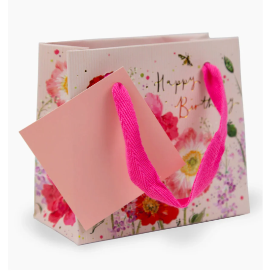 Whistlefish Gift Bag - Wildflower Poppy Gift Bag
