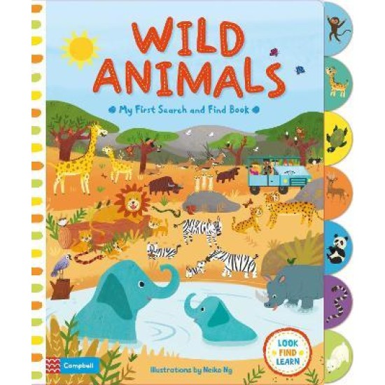 Wild Animals (My First Search and Find Board Book)