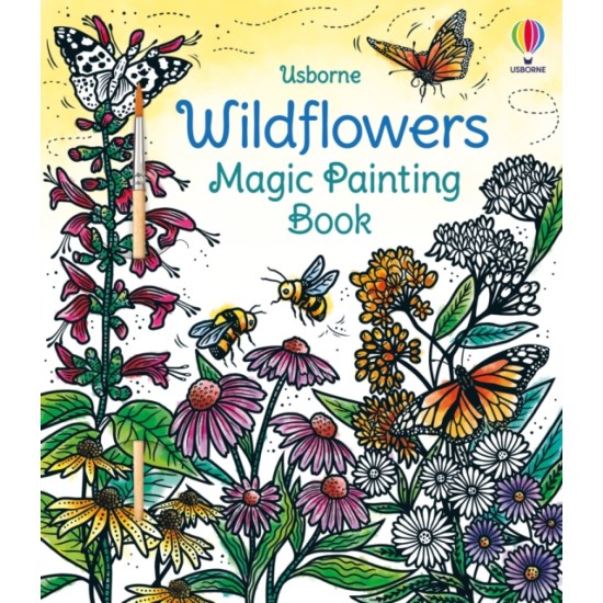 Wildflowers Magic Painting Book