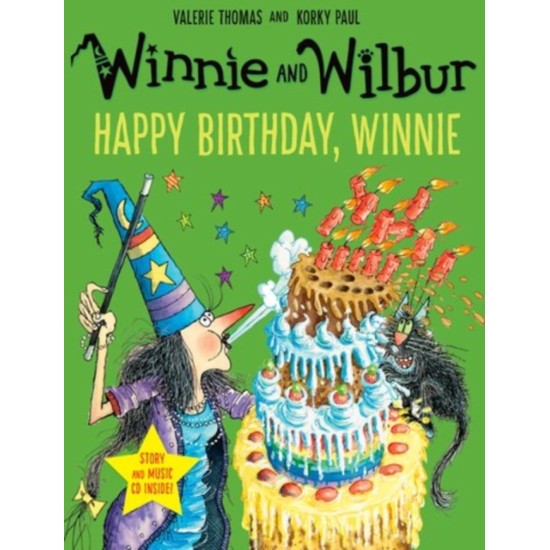 Winnie and Wilbur : Happy Birthday, Winnie with audio CD (Winnie the Witch) - Valerie Thomas
