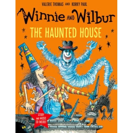 Winnie and Wilbur : The Haunted House with audio CD (Winnie the Witch) - Valerie Thomas (DELIVERY TO EU ONLY)