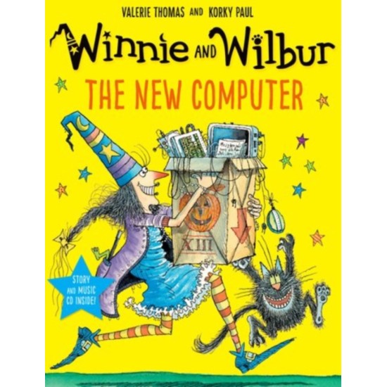 Winnie and Wilbur : The New Computer with audio CD (Winnie the Witch) - Valerie Thomas (DELIVERY TO EU ONLY)