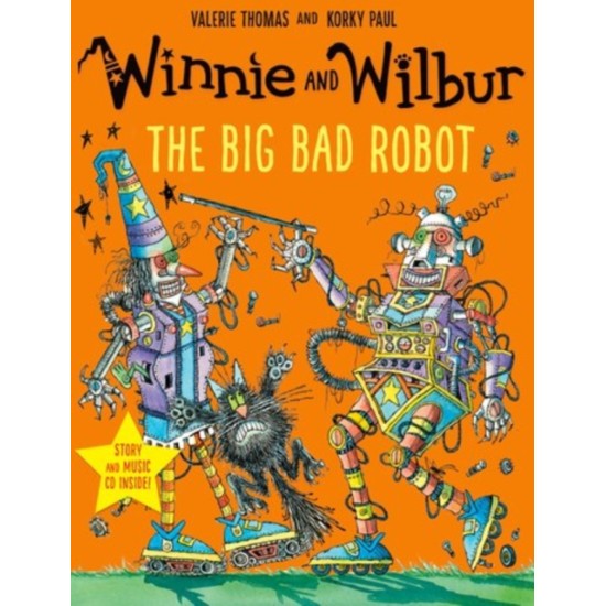 Winnie and Wilbur: The Big Bad Robot with audio CD (Winnie the Witch) - Valerie Thomas (DELIVERY TO EU ONLY)