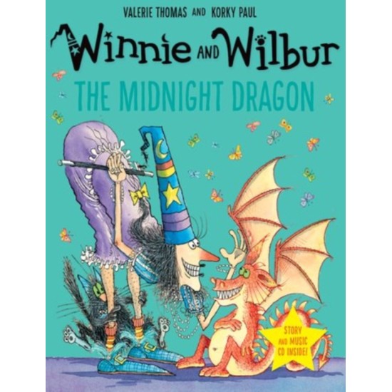 Winnie and Wilbur: The Midnight Dragon with audio CD - Valerie Thomas (DELIVERY TO EU ONLY)