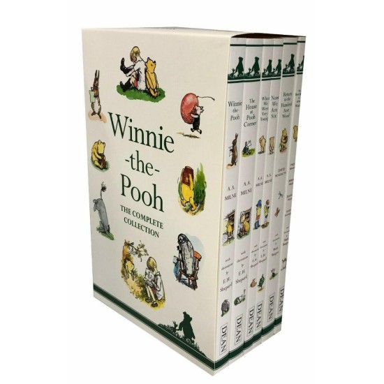 Winnie The Pooh Complete Collection 6-Book Slipcase