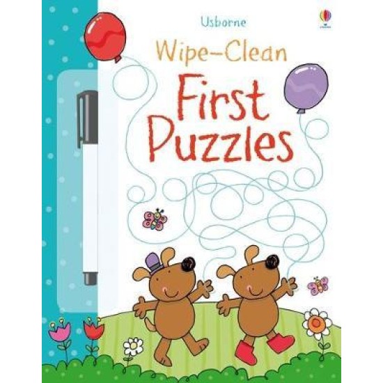Wipe Clean Books First Puzzles