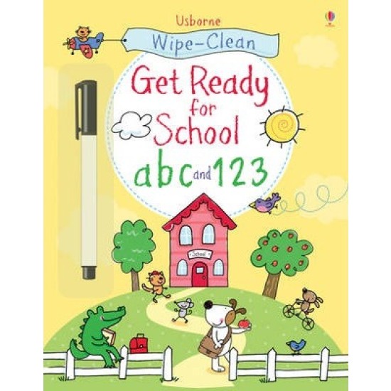 Wipe Clean Get Ready for School ABC and 123
