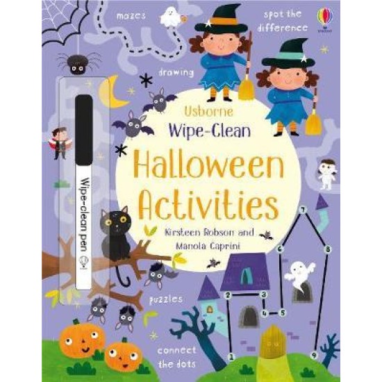 Wipe-Clean Halloween Activities