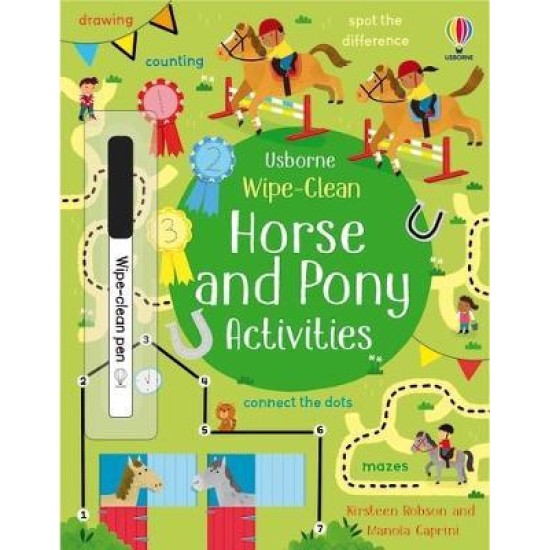 Wipe Clean Horse and Pony Activities