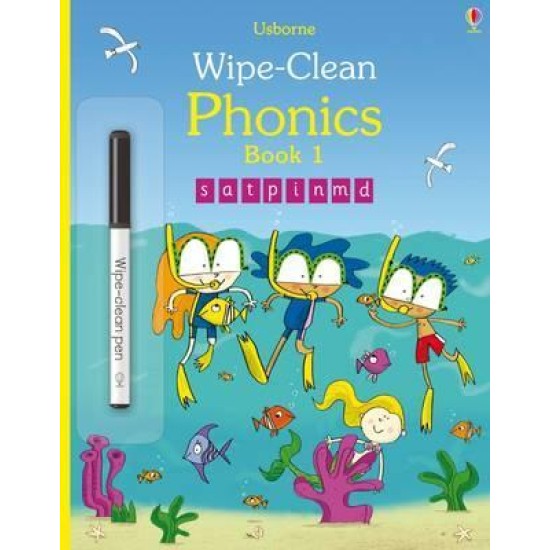 Wipe Clean Phonics Book 1