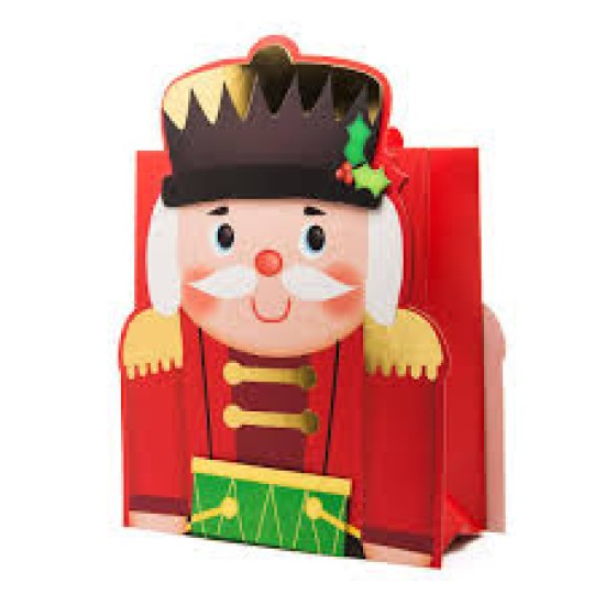 Xmas Gift Bag - Toy Soldier (DELIVERY TO EU ONLY)